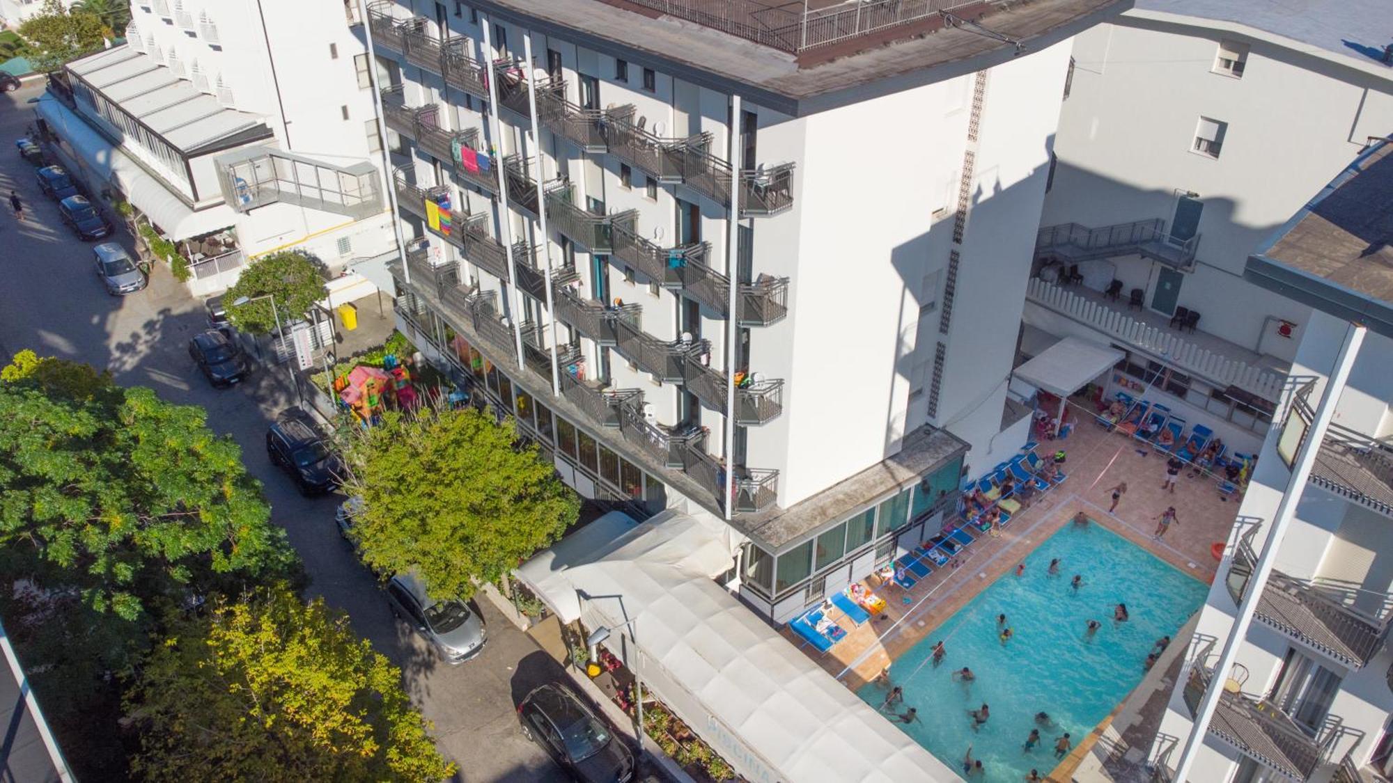 Hotel Christian Rimini Ngoại thất bức ảnh